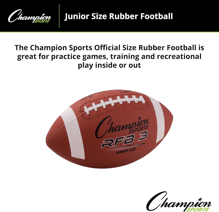 Champion Sports Gummi-Fussball, Verschiedene Grössen RFB3., RFB3.