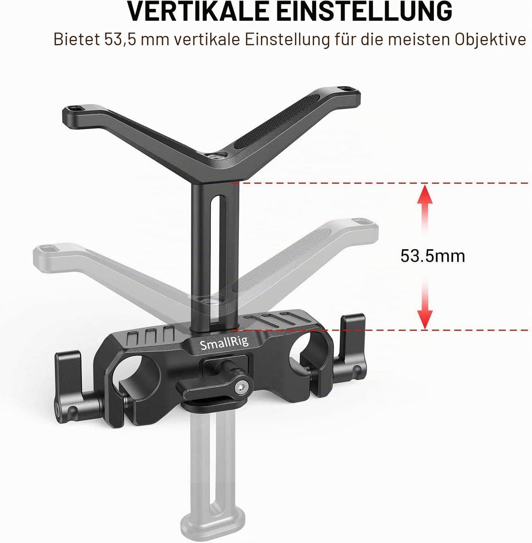 SMALLRIG 15mm LWS Linsenunterstützung für Langes Objektiv - BSL2681 53.5mm, 53.5mm