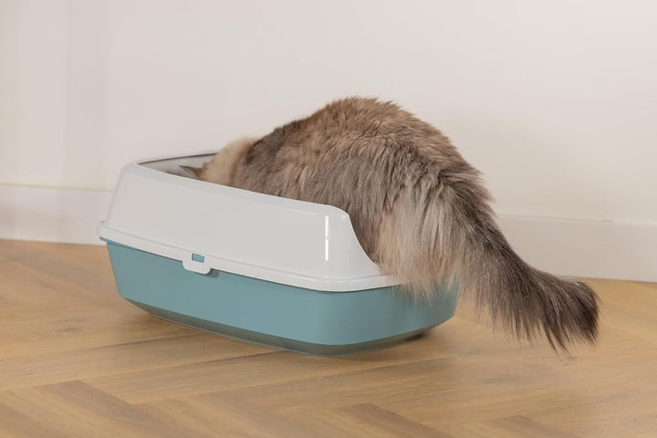 Karlie 522871 Katzentoilette Mary Loo Eco L: 50 B: 38,3 H: 21,4 cm, Aquarelle, Aquarelle