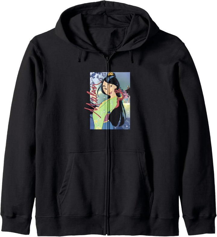Disney Mulan Dark Portrait Kapuzenjacke