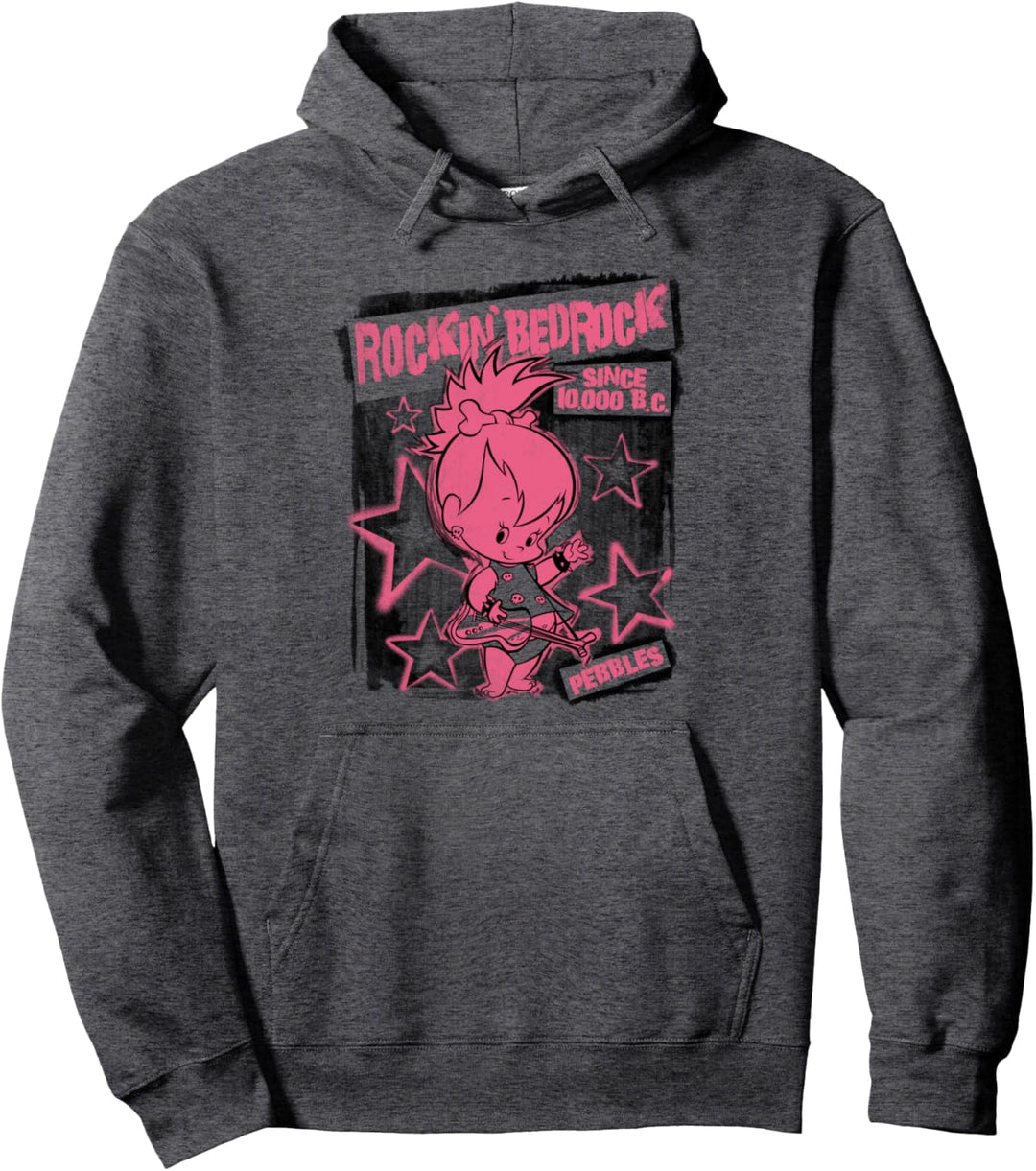 Flintstones Punkrock Pebbles Pullover Hoodie