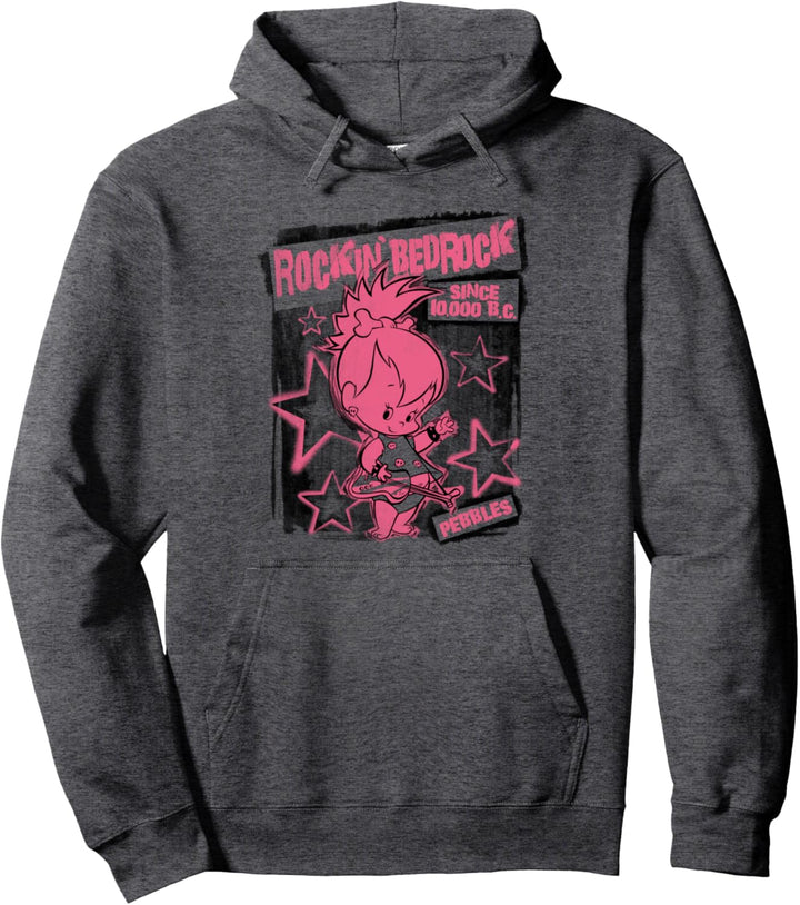 Flintstones Punkrock Pebbles Pullover Hoodie