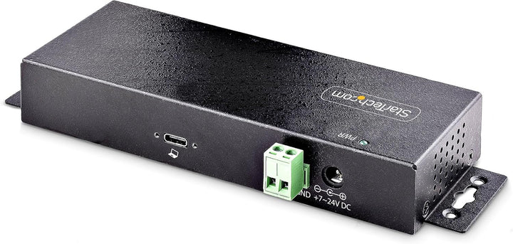 StarTech.com 7-Port USB-C Hub, Industrieller USB-Hub mit 10Gbps und Netzteil, 5X USB-A/2x USB-C Port