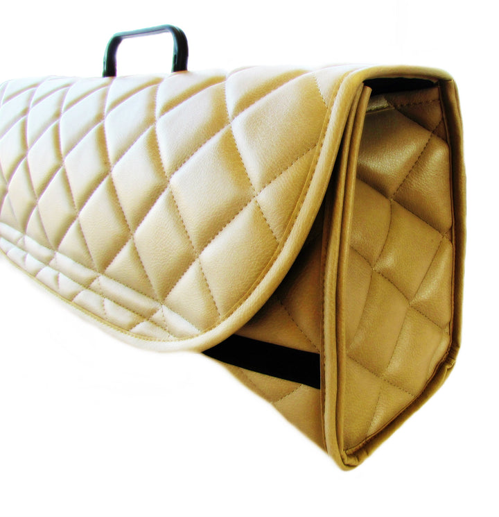 Universale Autotasche, luxuriös &amp; funktional, aus Öko-Leder, Kofferraum-Organizer, Beige, Braun