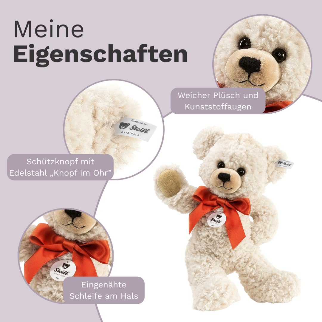 Steiff 111556 Teddybär, Creme, 28cm, Creme