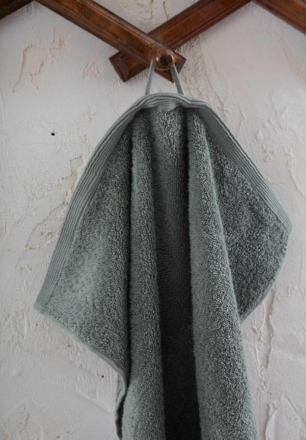 PandaHome Handtuch Set aus Baumwolle - 2 Badetucher, 2 Handtücher - 100% Baumwolle Towel, Schnelltro