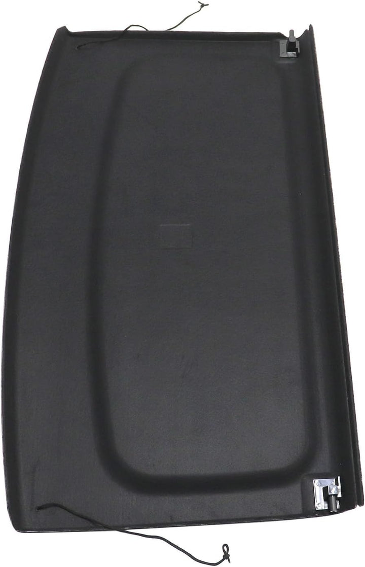 Hutablage Kofferraumabdeckung Laderaumabdeckung Gepäckraumabdeckung Schwarz Kompatibel mit VW Golf 4