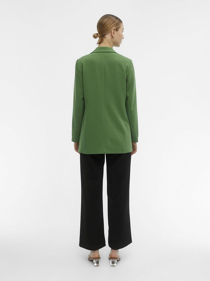 Object Damen Objsigrid L/S Noos Blazer 34 Artichoke Green, 34 Artichoke Green