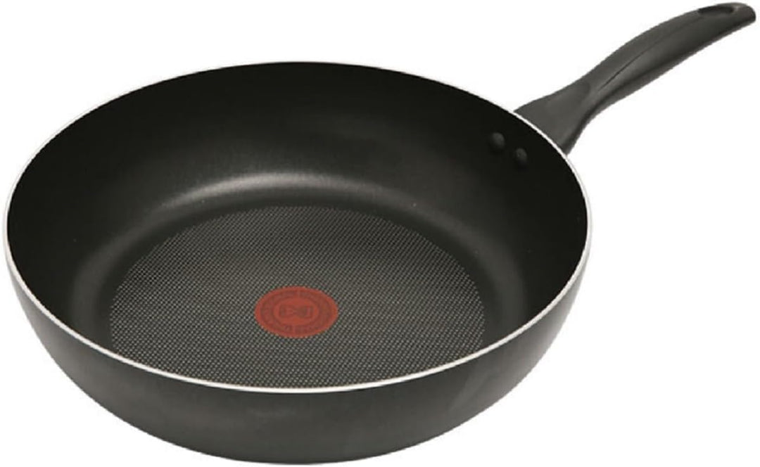 Tefal B30311 Cook&Clean Wok 30cm hoher Rand, Teflon Antihaftbeschichtet, Wokpfanne Hochrand tief, Pf