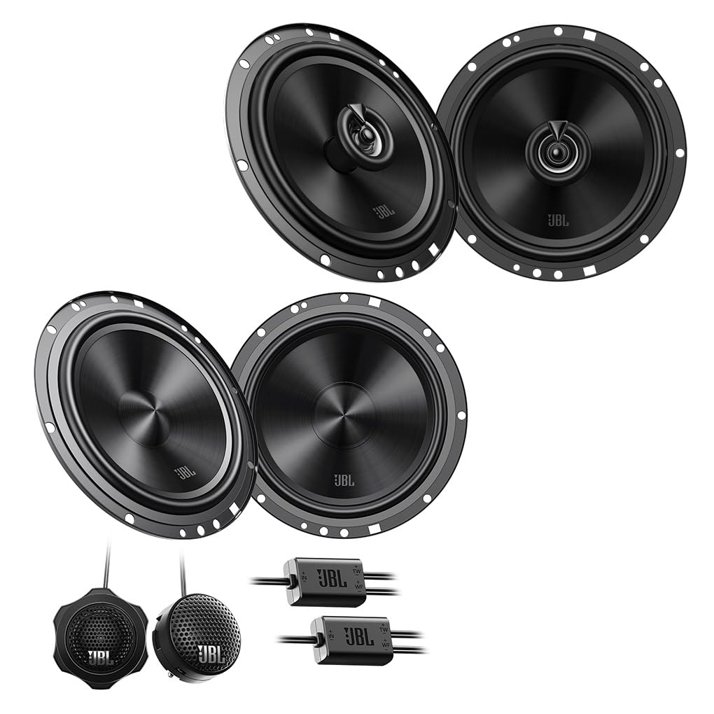 Mediadox Front/Heck 16,5cm/165mm Auto Lautsprecher/Boxen/Speaker Komplett-Set von JB.L kompatibel fü