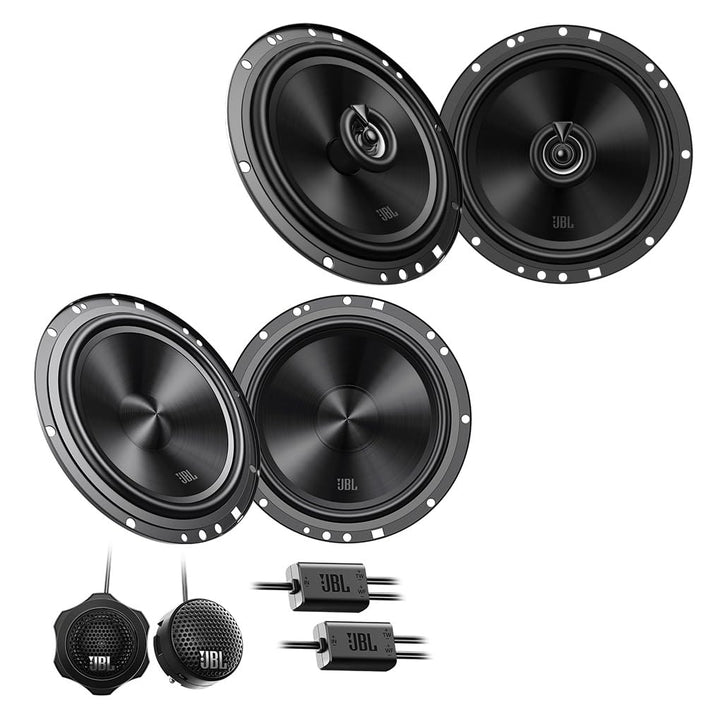 Mediadox Front/Heck 16,5cm/165mm Auto Lautsprecher/Boxen/Speaker Komplett-Set von JB.L kompatibel fü