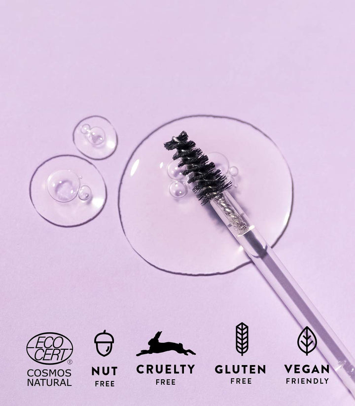 MÁDARA Organic Skincare | GROW & FIX Brow & Lash Booster, 4,25ml – Fördert das Wachstum von Brauen u