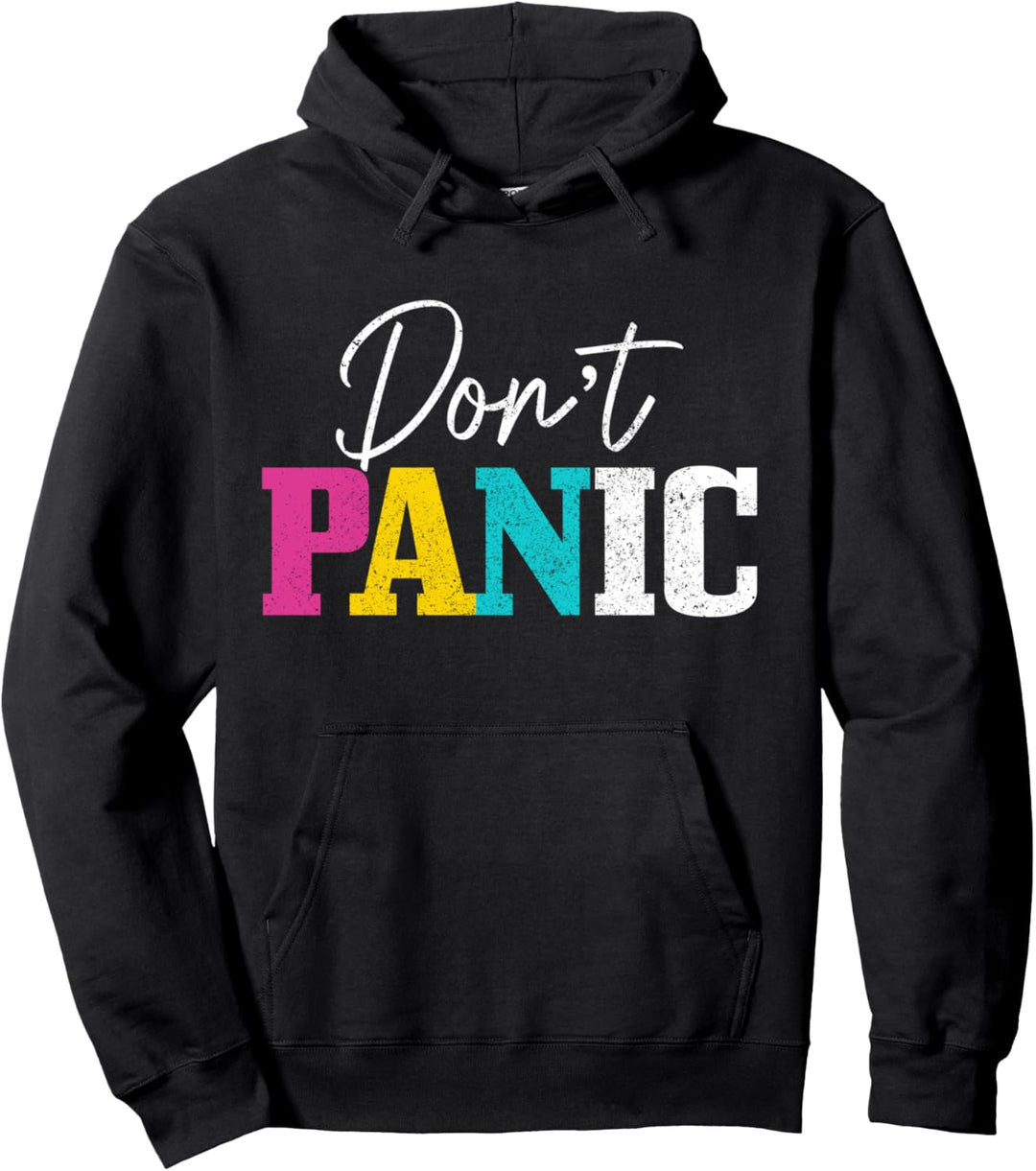 Pansexuelle Flagge Lustige LGBTQ Queer Pan Pride Monat Pullover Hoodie