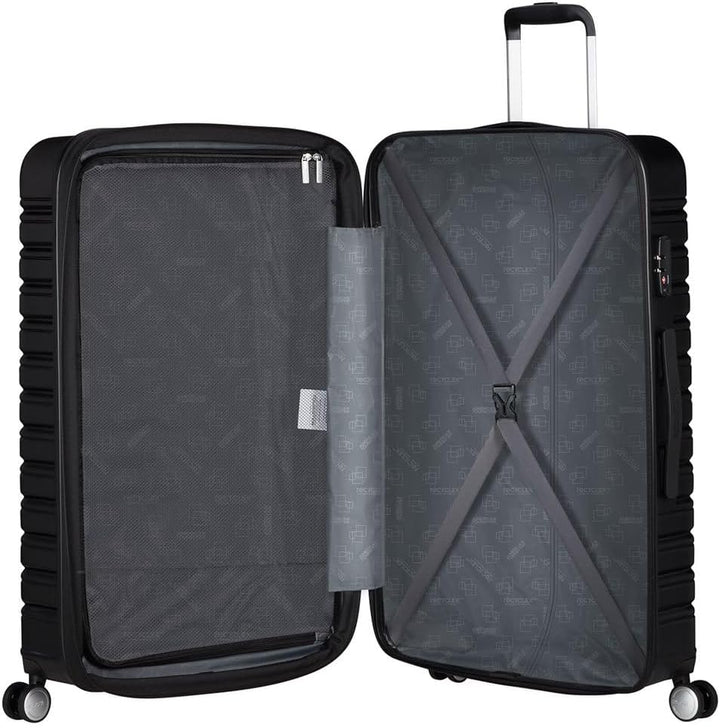 American Tourister Flashline - Spinner L, Koffer, 78 cm, 100/109 L, Schwarz (Shadow Black) Black (Sh