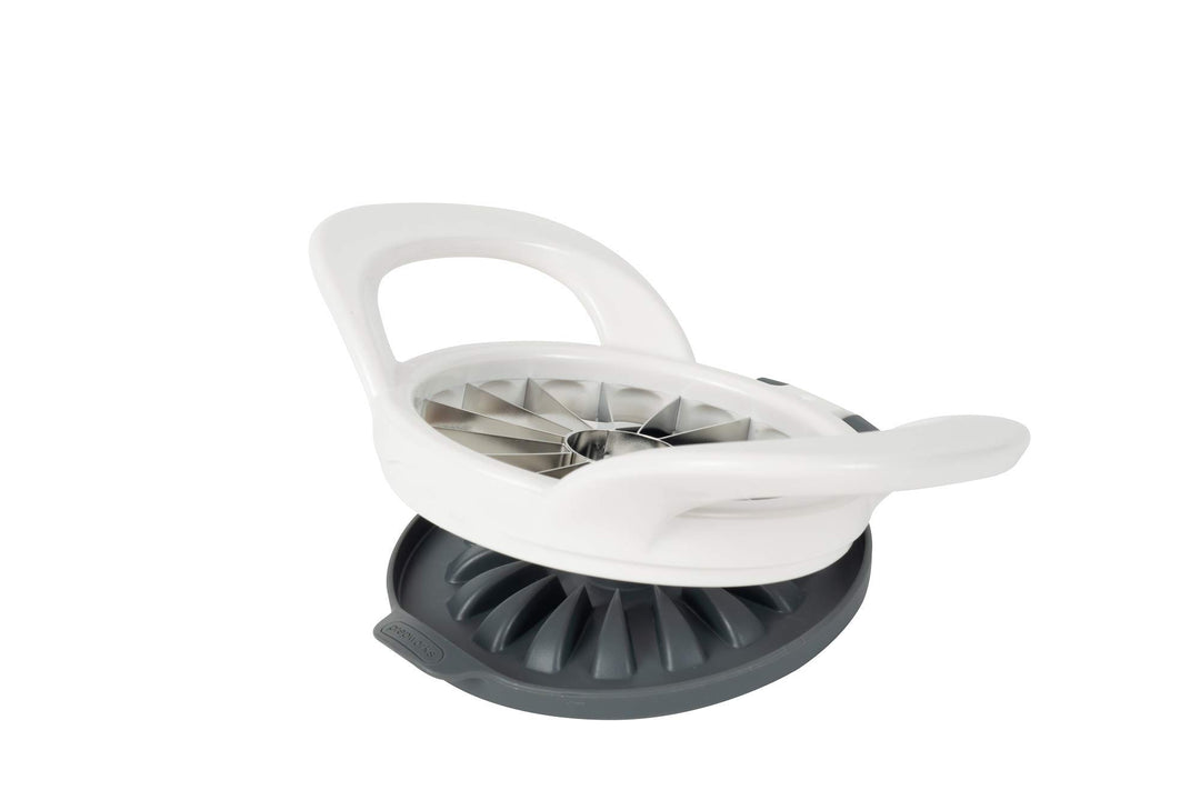Prepworks by Progressive Apfelschneider und Entkerner mit 16 Schlitzen, Grau / Weiss, Weiss