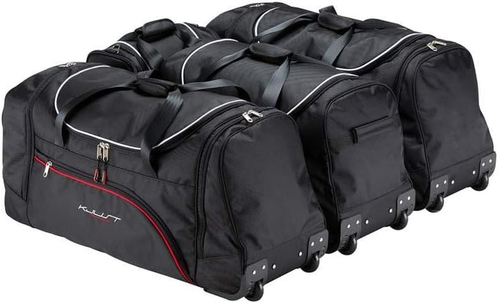 KJUST Dedizierte Kofferraumtaschen 4 STK kompatibel mit BMW X6 F16 2014-2019