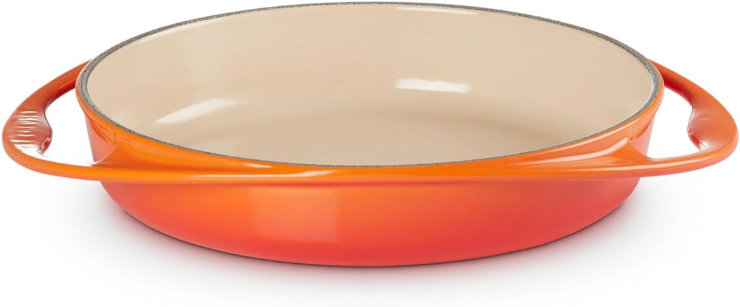 Le Creuset Gusseisen Tatin-Backform, Rund, Ø 25 cm, Für alle Herdarten inkl. Induktion geeignet, 2,1