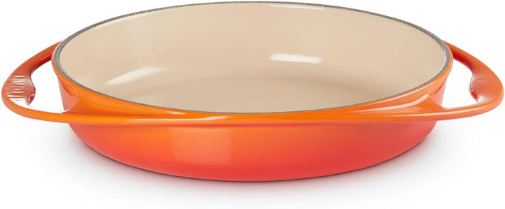 Le Creuset Gusseisen Tatin-Backform, Rund, Ø 25 cm, Für alle Herdarten inkl. Induktion geeignet, 2,1