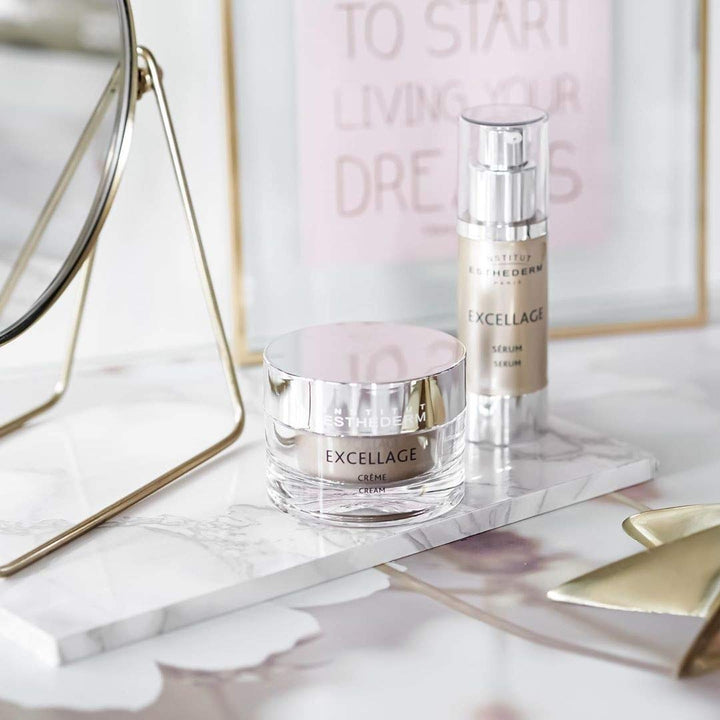Institut Esthederm – Serum Excellage – Tonikität, intensive und leuchtende Aushärtung – Gesicht, Hal