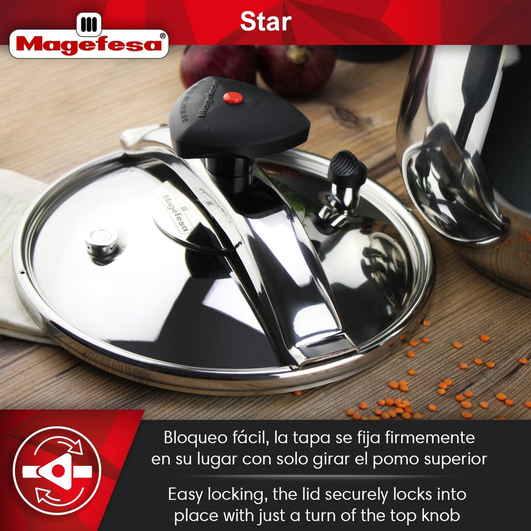 Magefesa Star Schnellkochtopf, 6 l
