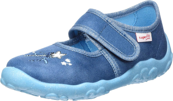 Superfit Mädchen Bonny Hausschuh 27 EU Blau Blue 282, 27 EU Blau Blue 282