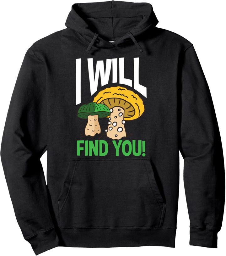 Pilz Pilze sammeln Pilzsammler Wald Hobby Herbst Steinpilze Pullover Hoodie