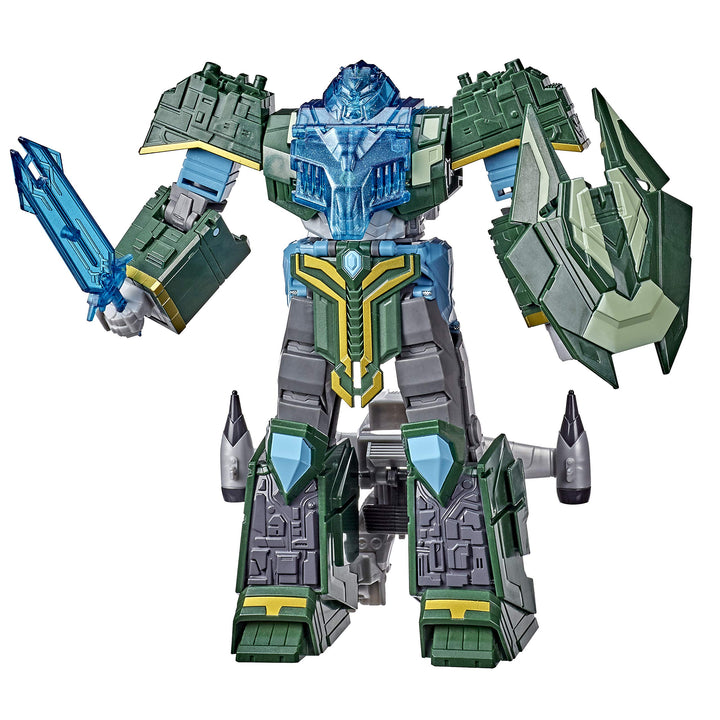 Transformers Bumblebee Cyberverse Adventures Ultimate Iaconus Action-Figur, Energon Armor, ab 6 Jahr