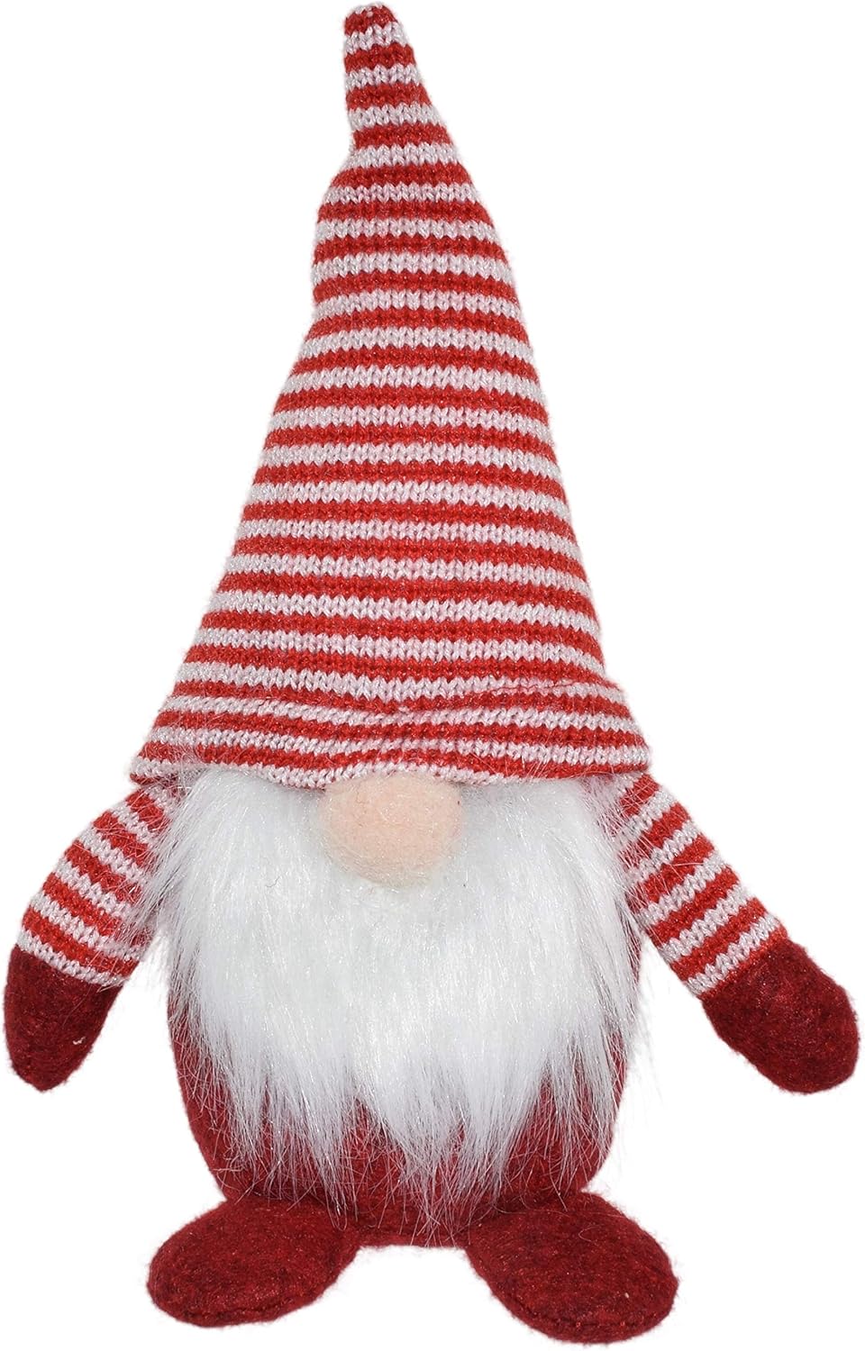 4 Stück Wichtel Figuren 22 cm · Wichtel mit Bart · Weihnachtswichtel · Wichtel mit Wintermütze · Dek