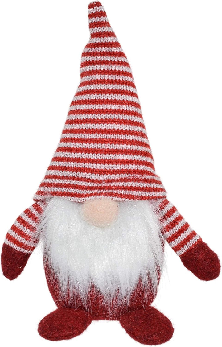 4 Stück Wichtel Figuren 22 cm · Wichtel mit Bart · Weihnachtswichtel · Wichtel mit Wintermütze · Dek