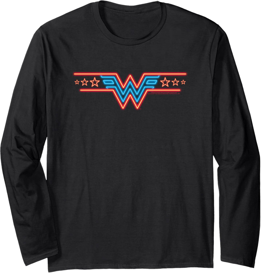 Wonder Woman 1984 Neon Beat Langarmshirt