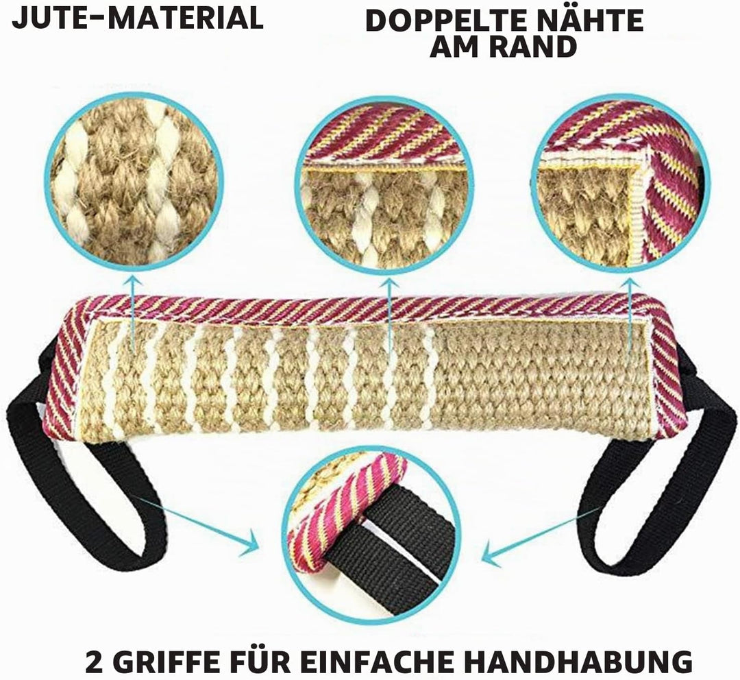 Armschutz Ärmel Hund Beissarm für Hunde mit Beisswurst Hunde Dauerhafte Jute Ausbildung Pit Bull Deu