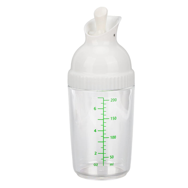CCYLEZ Salat-Dressing-Shaker, 200 ml Salat-Dressing-Glas mit Deckel, Gute Griffe für die Küche, verh