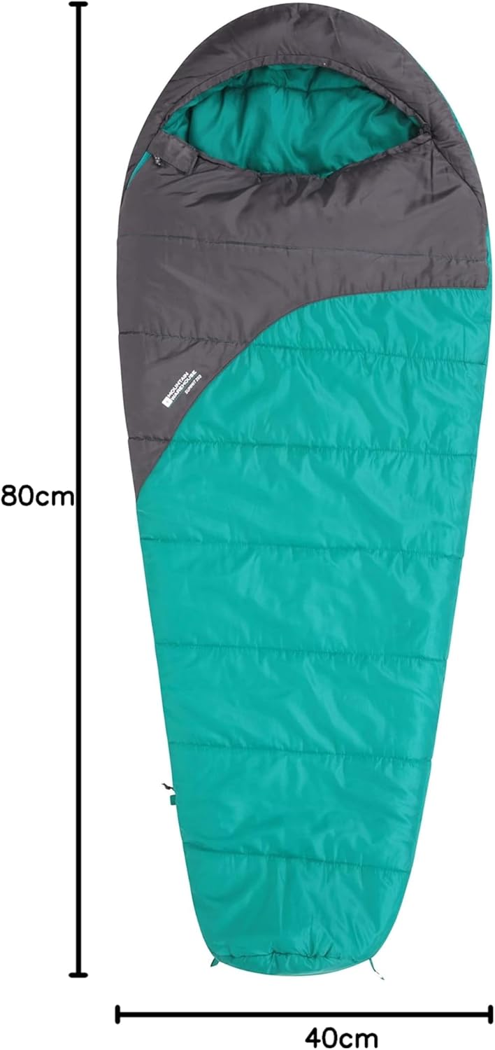 Mountain Warehouse Summit 250 Schlafsack - 3/4 Saison Isolierter & Mumienförmiger Schlafsack, 22cmX4