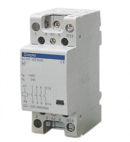 Doepke Schütz HS 40-40 230V/50HZ 4 Schliesser Installationsschütz für Reiheneinbau 4014712067165