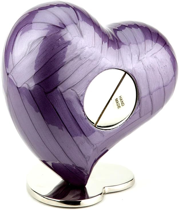Urns UK Asche Urne, Herz, gross, Watford Saphir Watford Sapphire, Watford Sapphire
