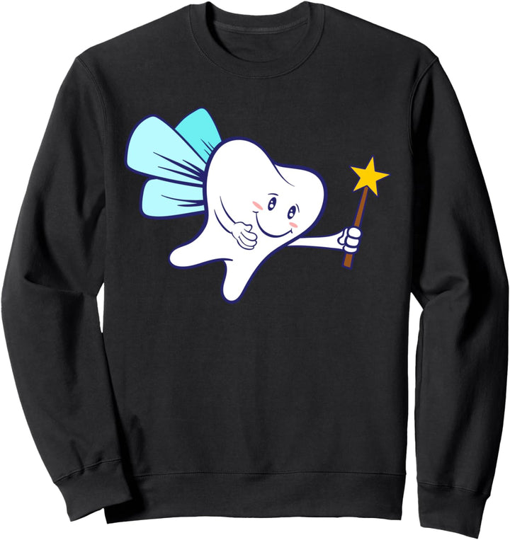 Zahnarzt Zahnarzthelferin Karneval Zahnfee Kostüm Fasching Sweatshirt