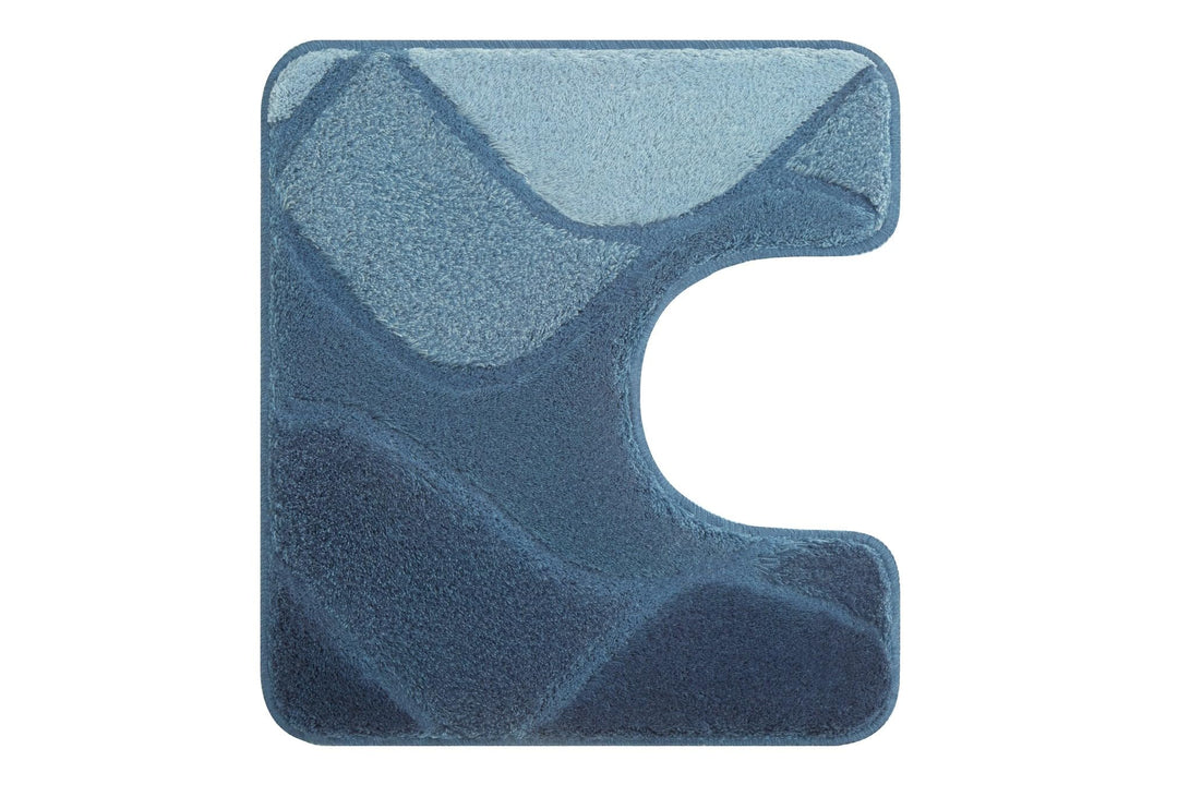 Kleine Wolke WC-Vorleger Fiona, Farbe: Iceblue, Material: 100 % Polyacryl, Grösse: 55x 50 cm, 55x 50