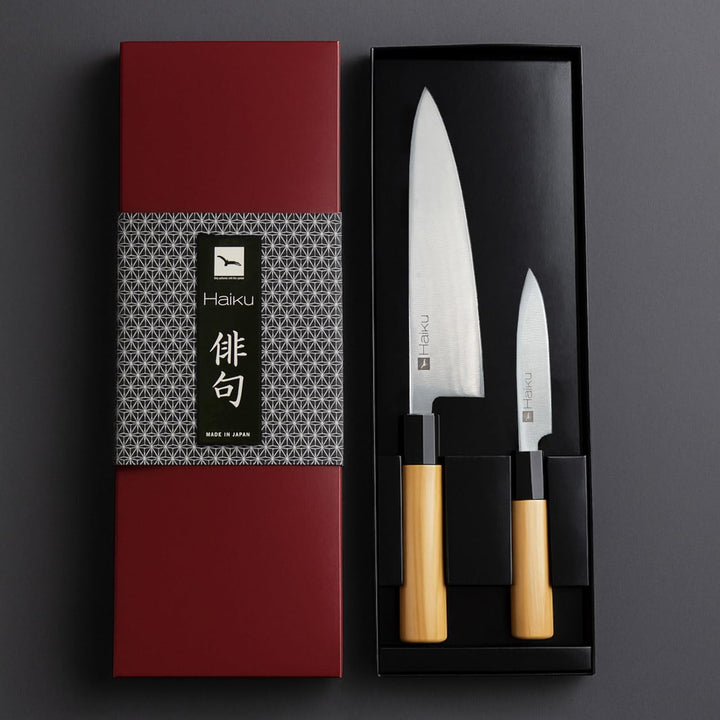 Haiku Messerset, Kochmesser + Schälmesser, HSET3