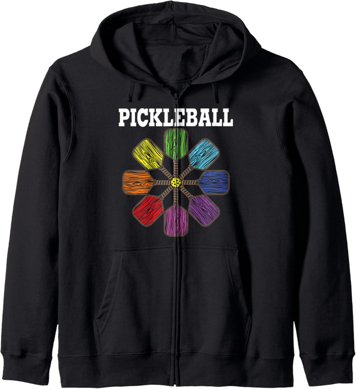 Pickleball-Schaufelrad Kapuzenjacke