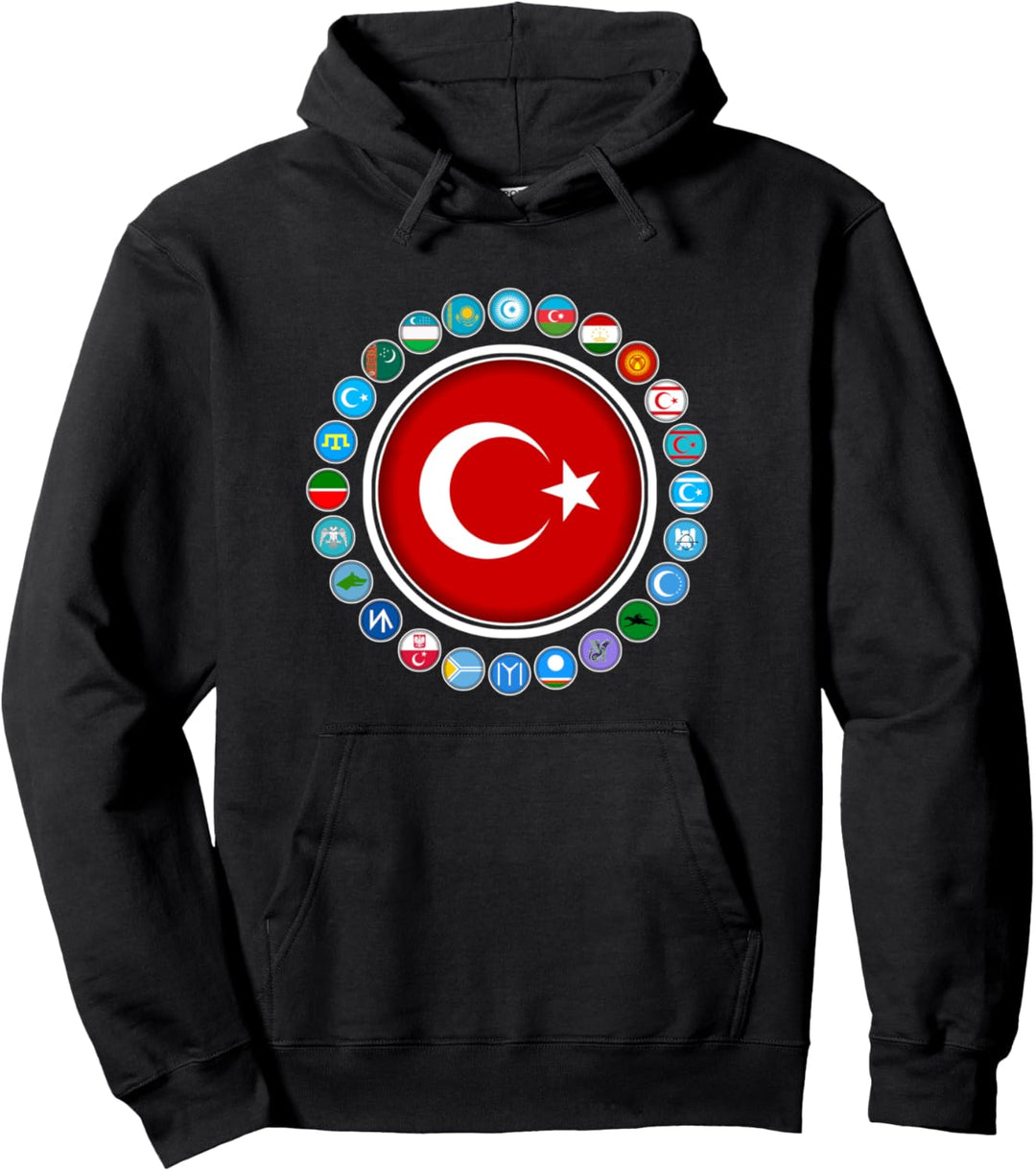 Türkei Flagge,Türkiye bayrak,Turkey flag. Pullover Hoodie