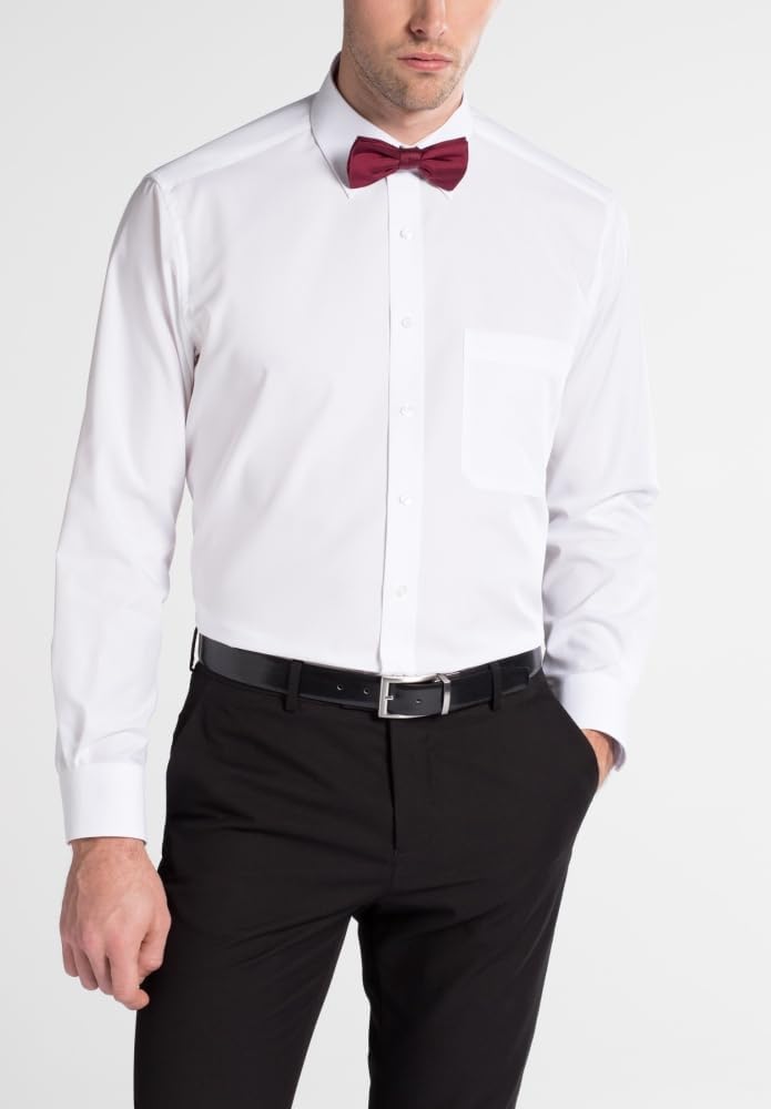 eterna Herren Original Shirt MODERN FIT 43 Kragen / 67 Ärmel Weiss, 43 Kragen / 67 Ärmel Weiss