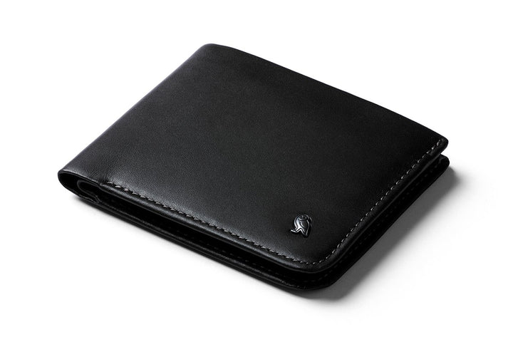 Bellroy Hide & Seek – dünne, klassische Lederbörse, optionaler RFID-Schutz (max. 12 Karten plus Sche