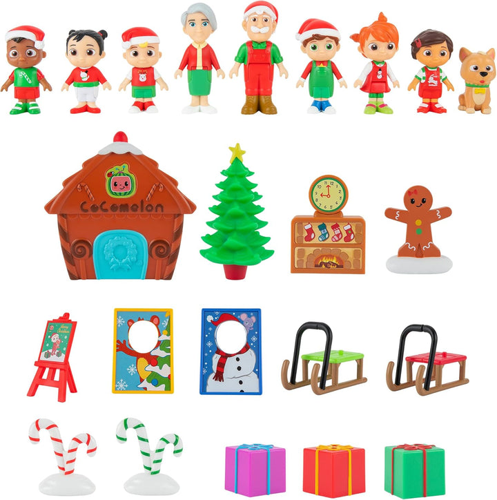 CoComelon CMW0111 - Adventskalender, Spielzeug ab 3 Jahren