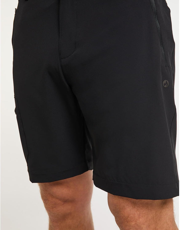 HOT sportswear Herren Lazio Hose, 25 Kurz Schwarz