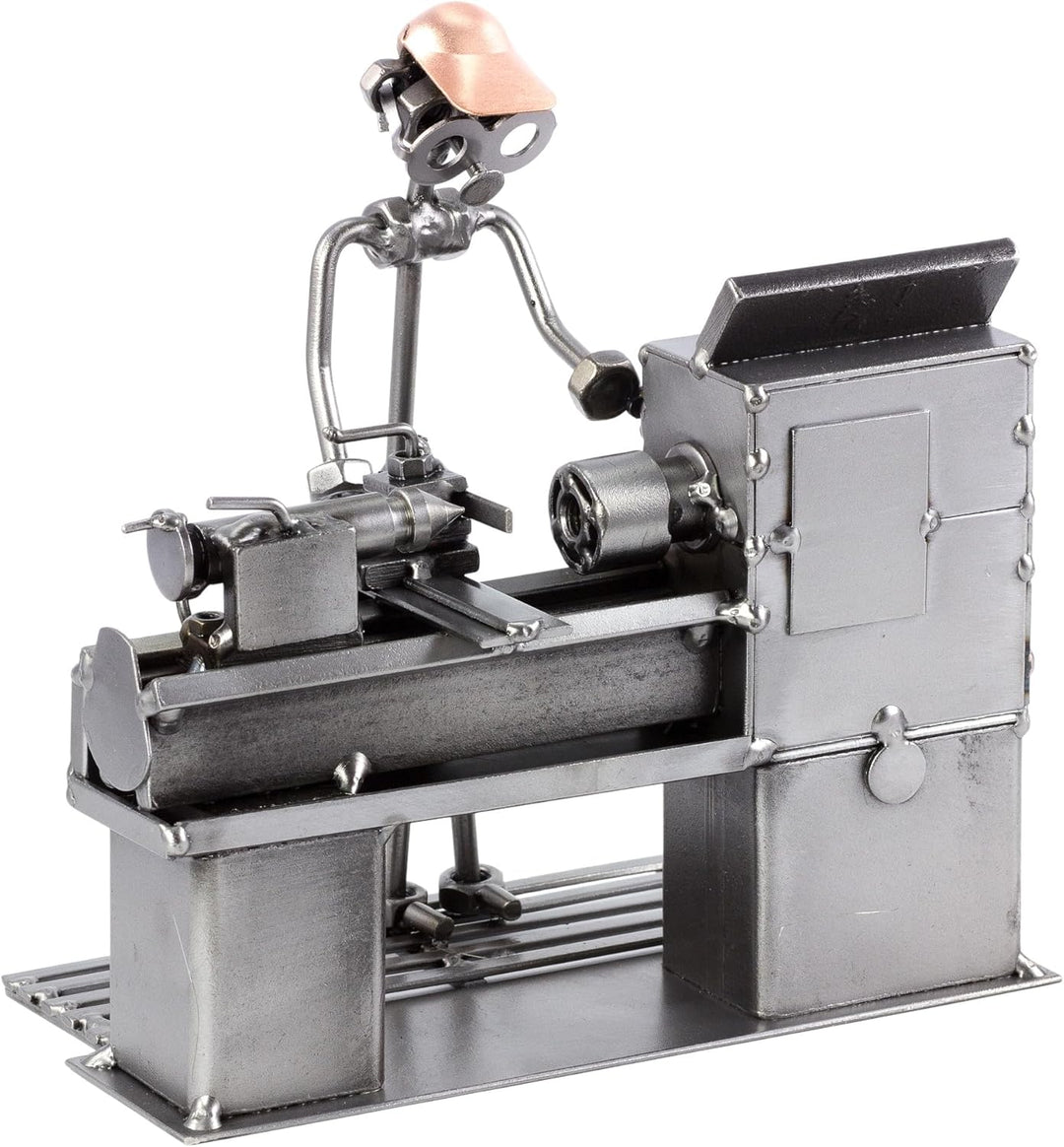 Steelman24 I Schraubenmännchen Dreher I Made in Germany I Handarbeit I Geschenkidee I Stahlfigur I M