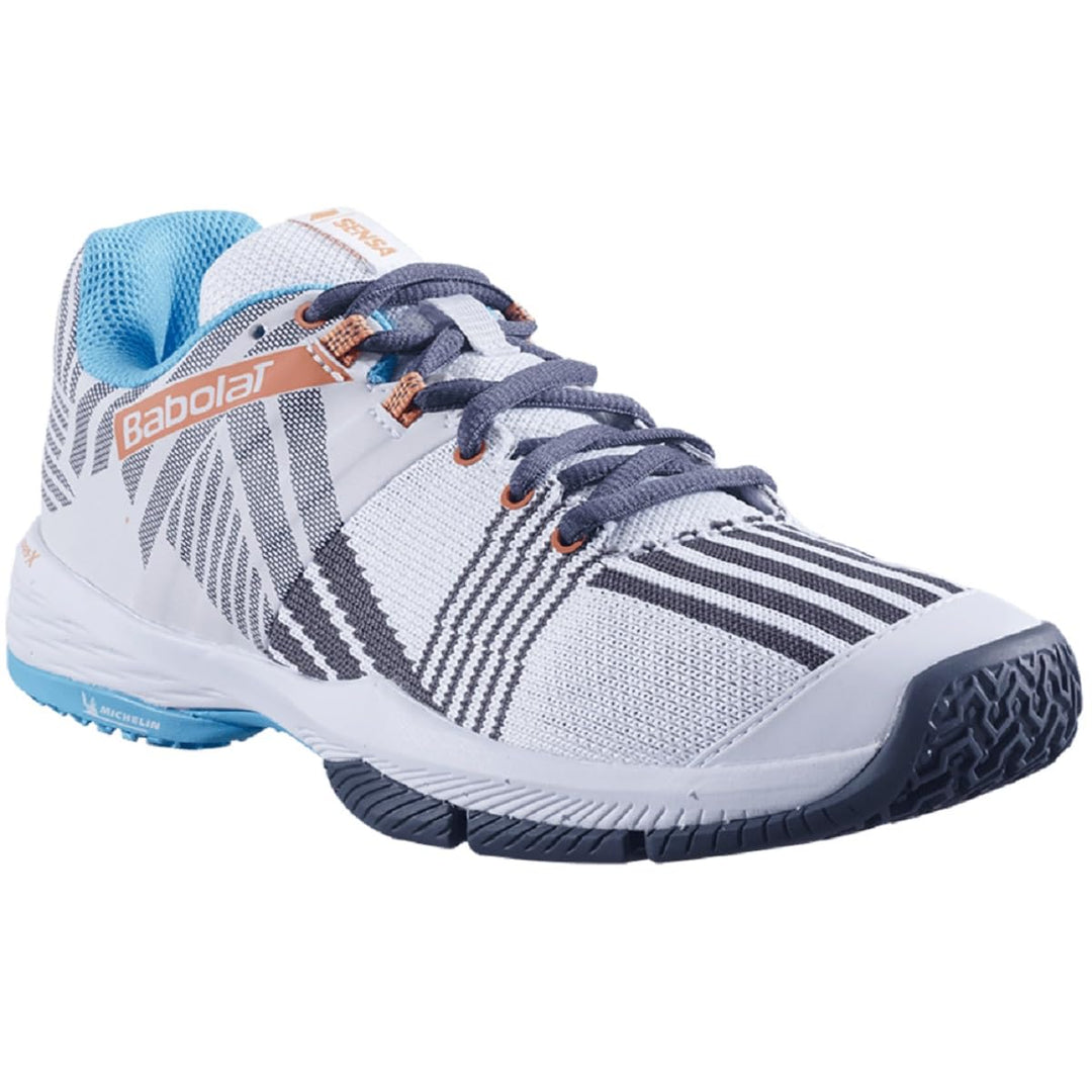 Babolat Padel Sensa Women White/Canyon Sunset,Women 42 EU, 42 EU