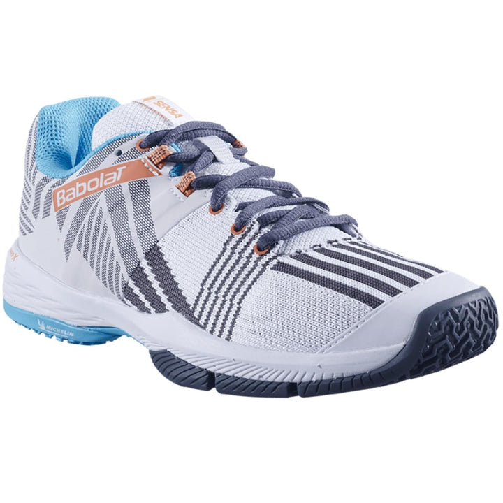 Babolat Padel Sensa Women White/Canyon Sunset,Women 42 EU, 42 EU