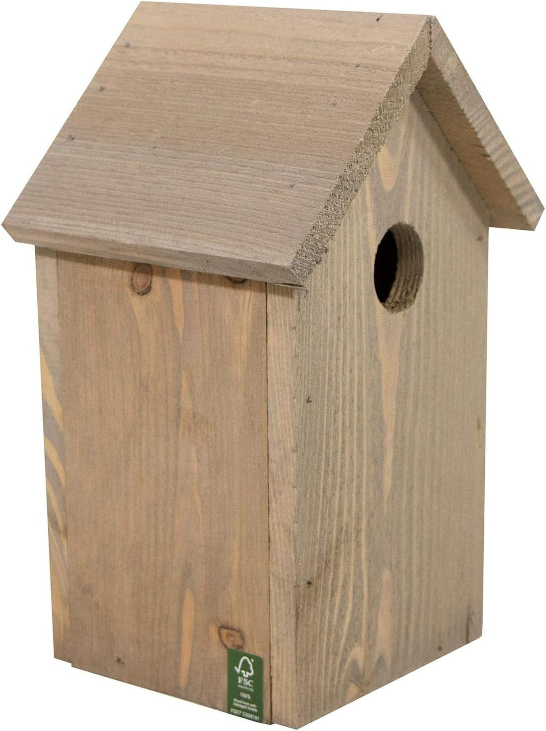 mgc24 Nistkasten - wetterfester Vogelnistkasten aus Holz, Vogelhaus für heimische Wildvögel, 15,5 x