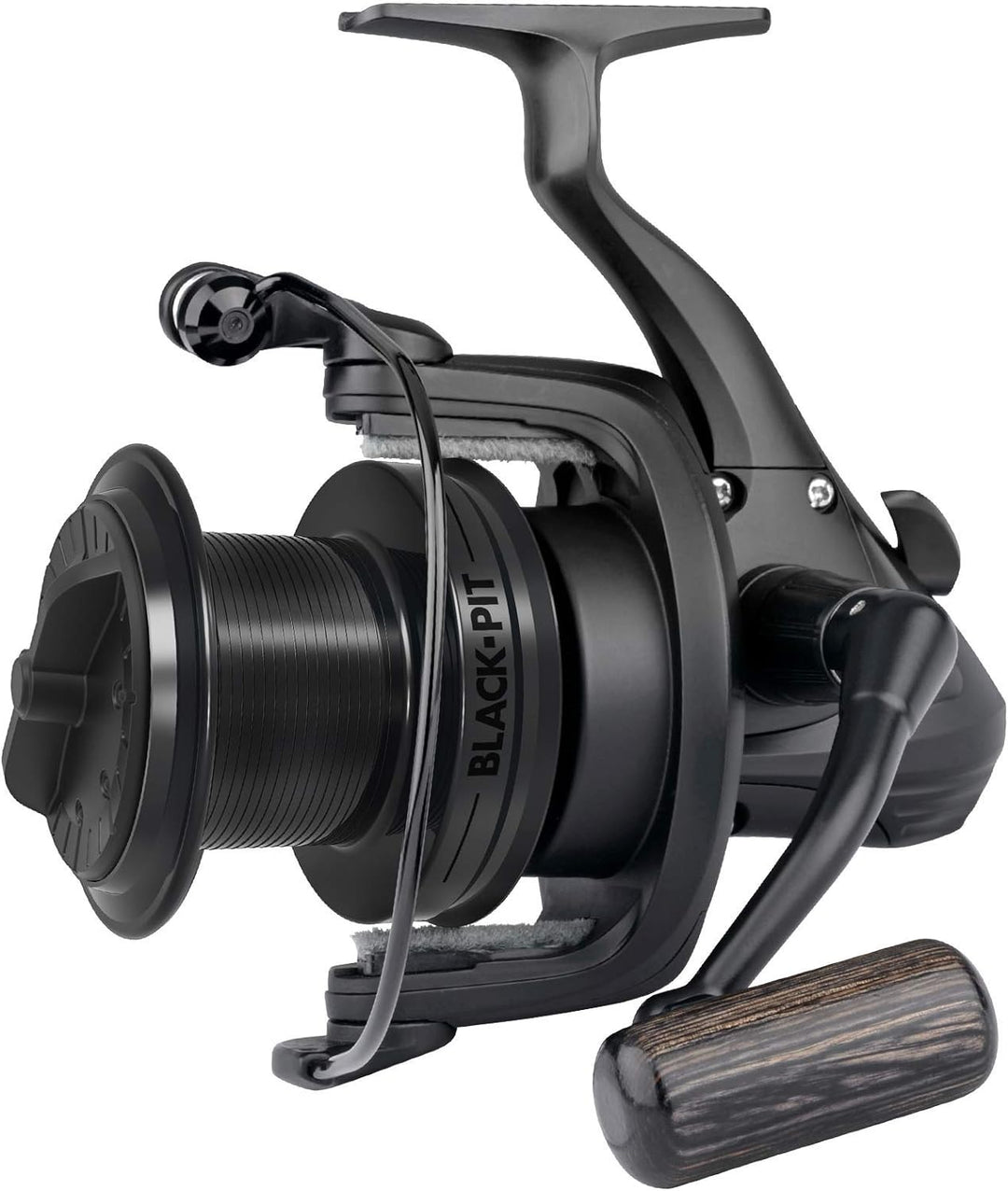 Spro Black Pit 6000 - Angelrolle zum Angeln auf Karpfen & Friedfische, Karpfenrolle zum Ansitzangeln