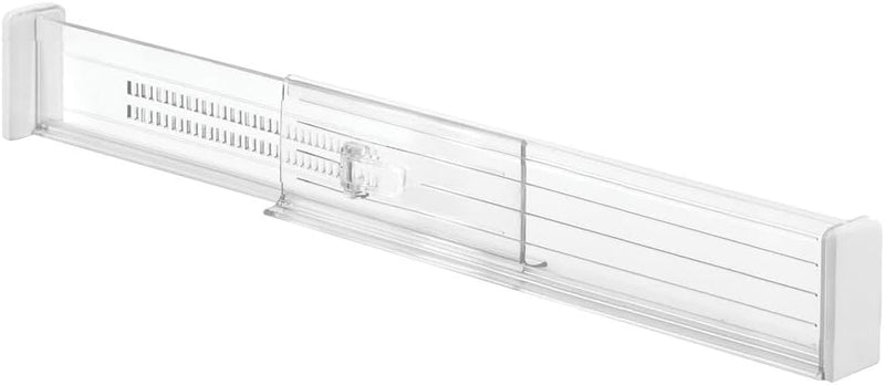 mDesign 8er-Set verstellbarer Schubladeneinsatz – praktischer Schubladen Organizer für Schrank und K